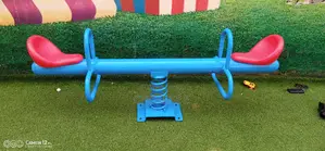 2 Seaters Iron Seasaw For Kids