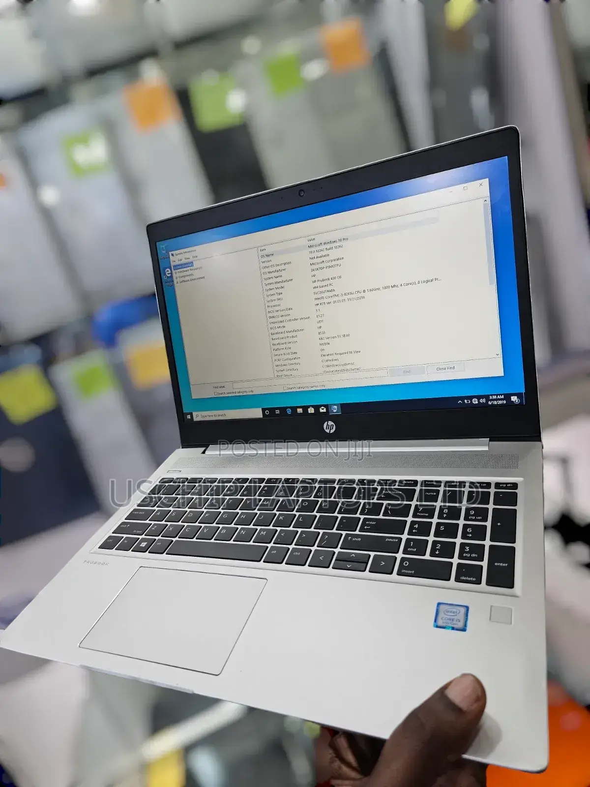 Laptop HP ProBook 450 G6 8GB Intel Core I5 HDD 500GB