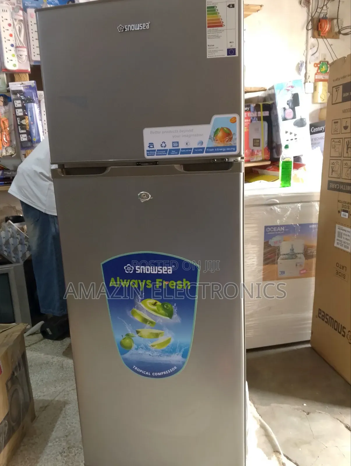 Snowsea 298 Double Door Fridge