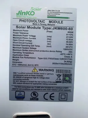 Felicity Solar Panel (Halfcut)Mono 600watts