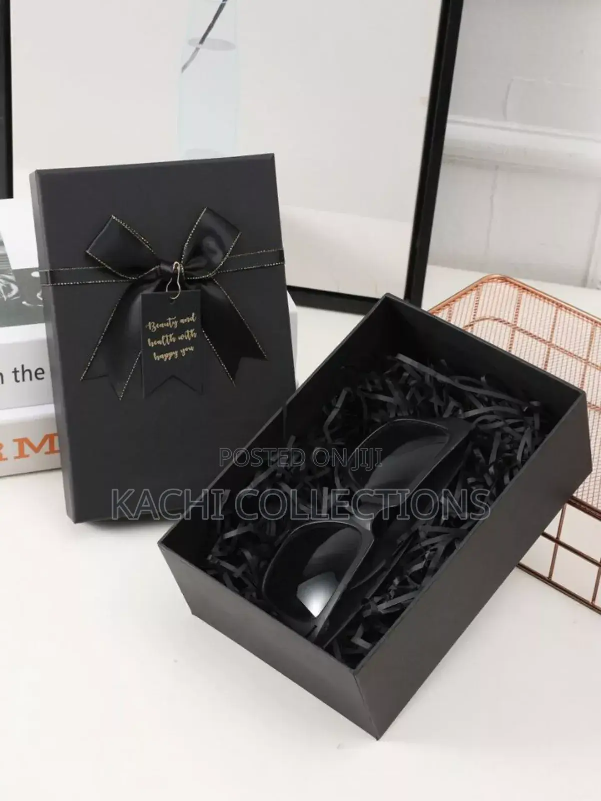 Black Gifted Box | Rectangle Designs