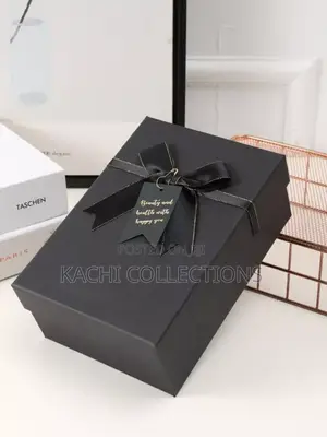 Black Gifted Box | Rectangle Designs