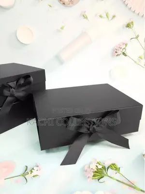 Black Gifted Box | Rectangle Designs