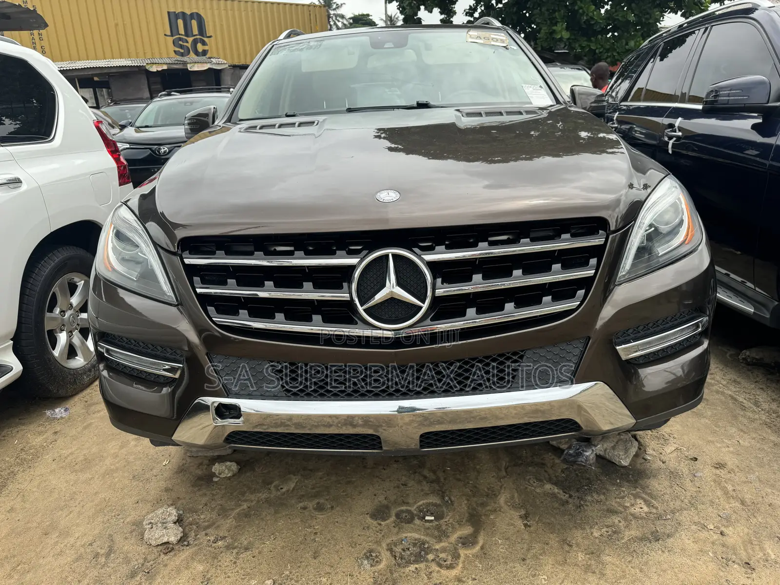 Mercedes-Benz M Class 2014 Brown