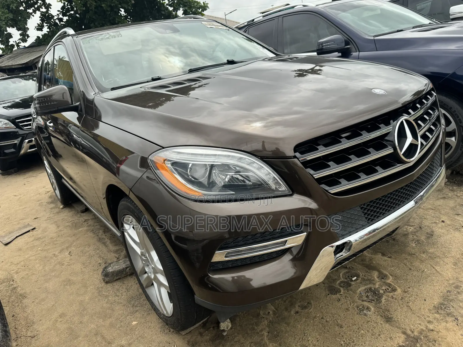 Mercedes-Benz M Class 2014 Brown