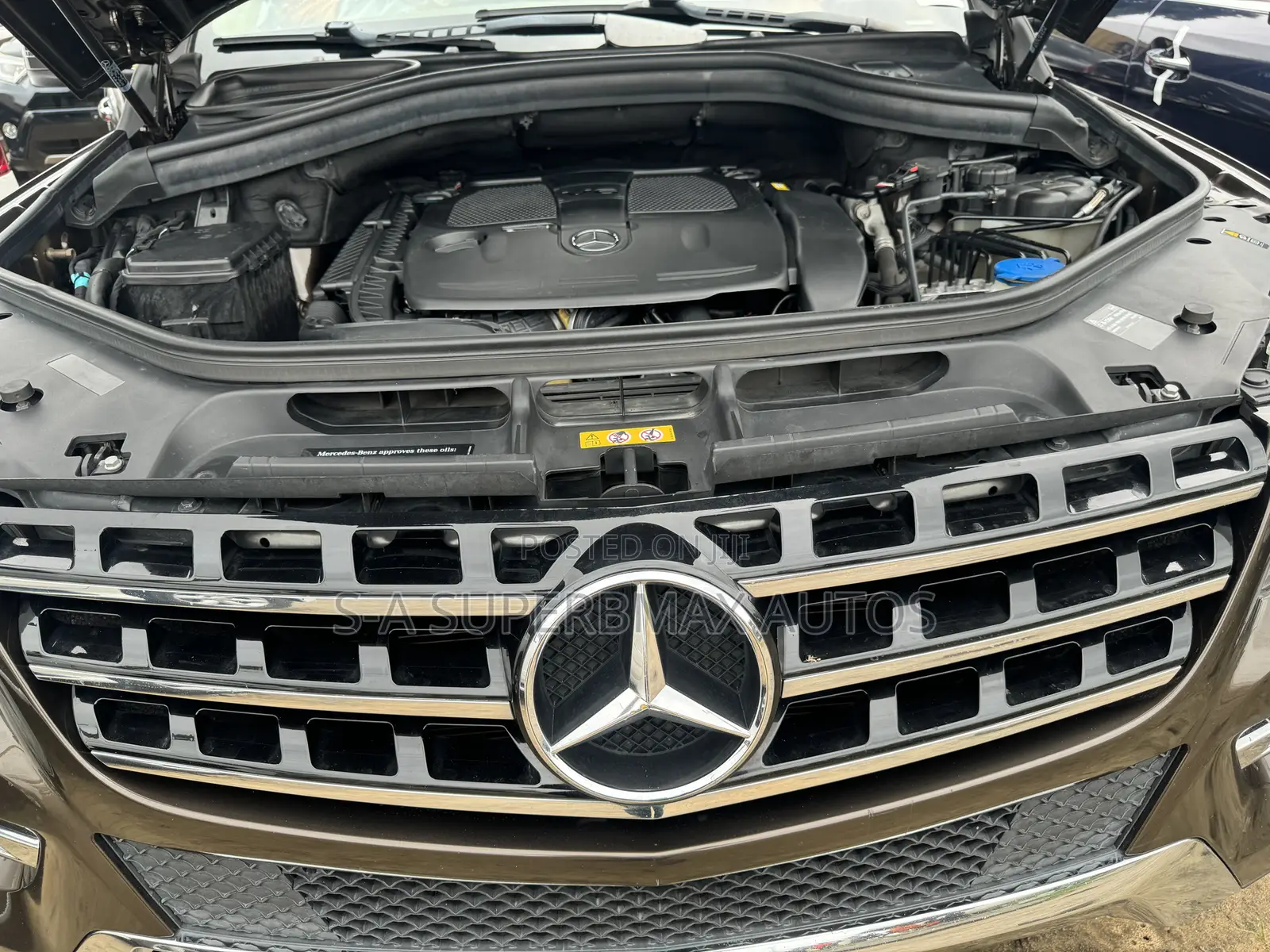 Mercedes-Benz M Class 2014 Brown
