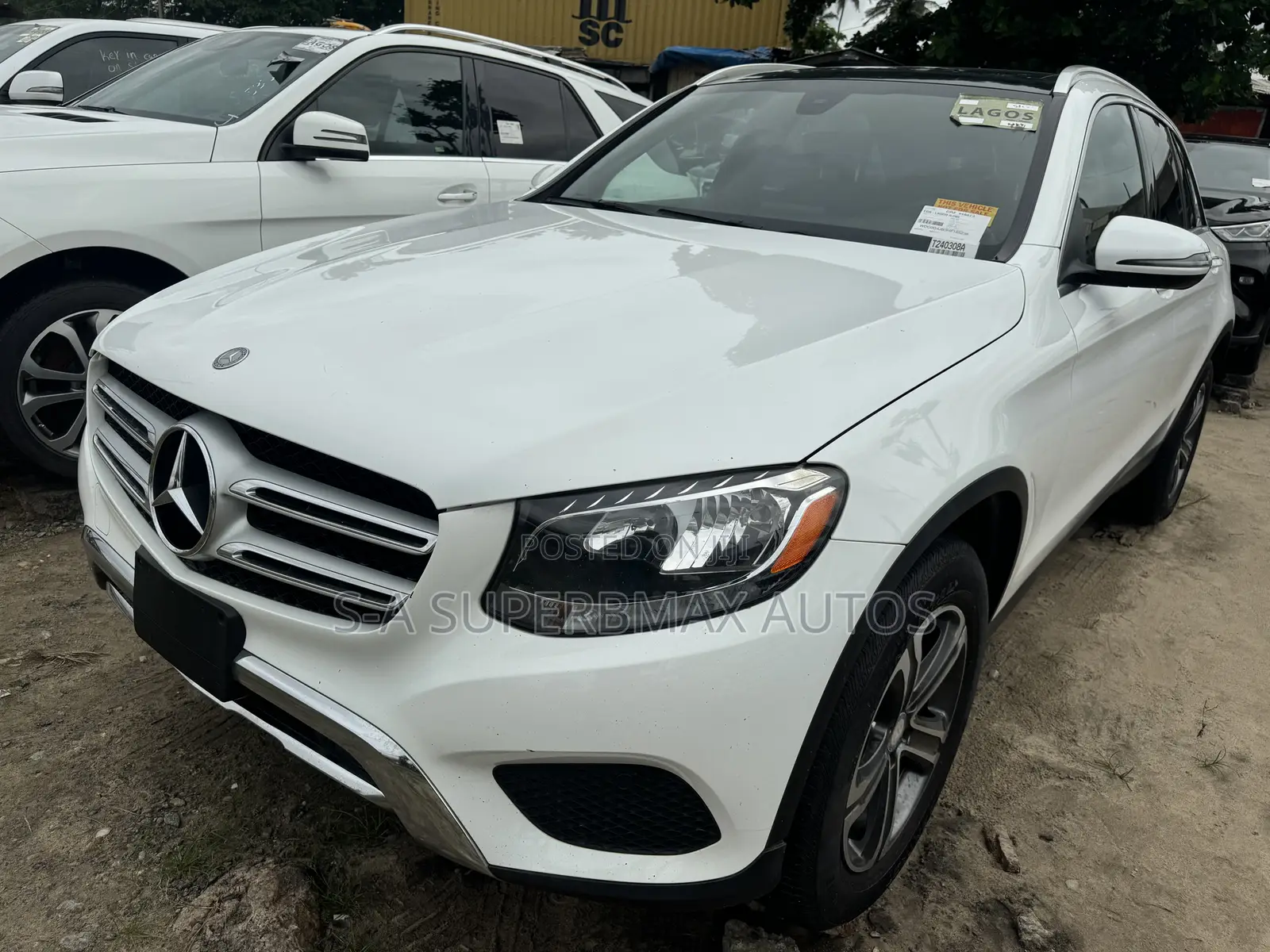 Mercedes-Benz GLC-Class 2017 White