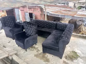 Luxury Lshape Made With 2 Single Royal Chair