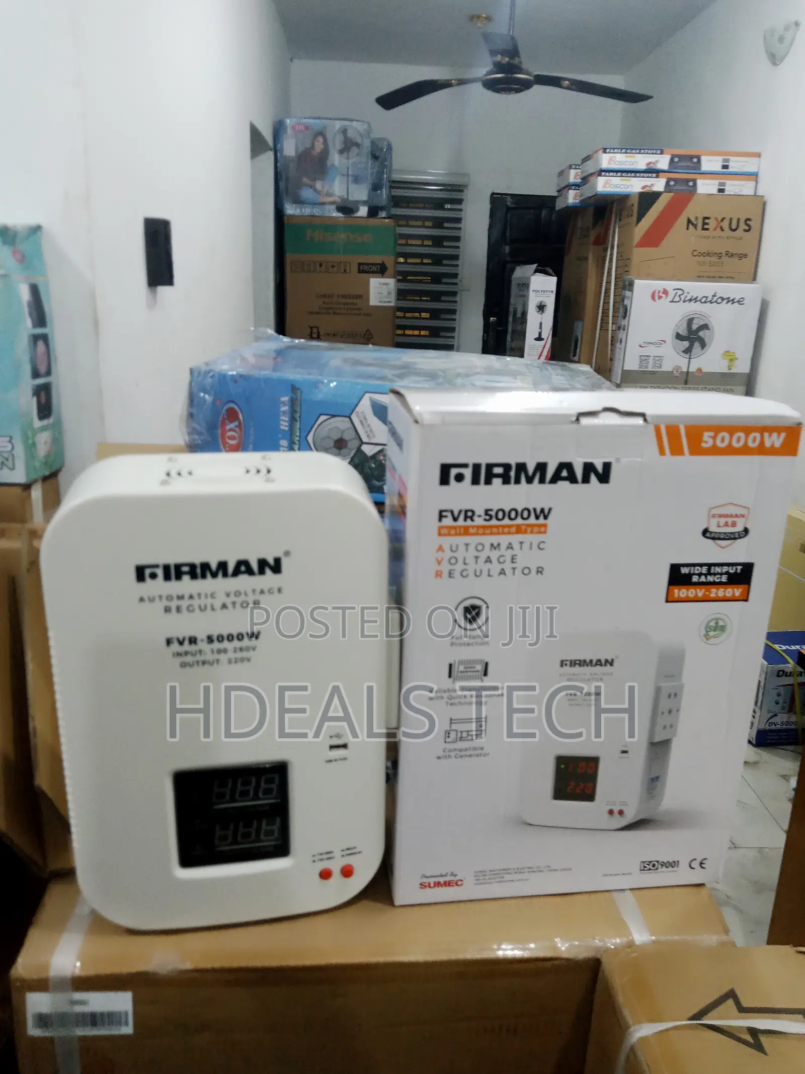 Fireman > 5000W Voltage Regulators 