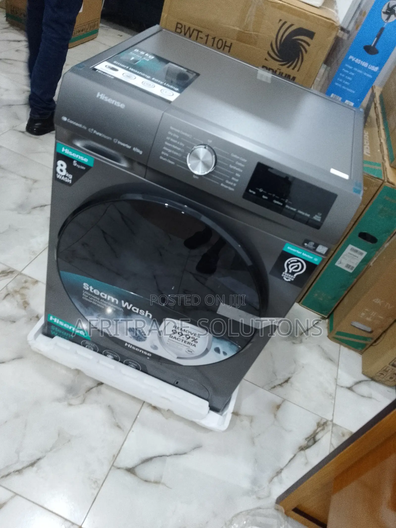 HISENSE 8KG Front Load (Wash Dry) Washing Machine