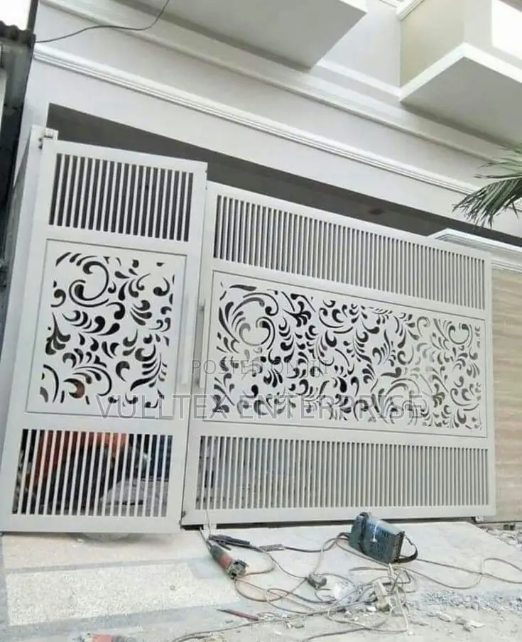 Gate With Laser Design