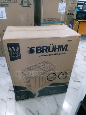 Bruhm 11kg Semi-Automatic Washing Machine BWT-110h