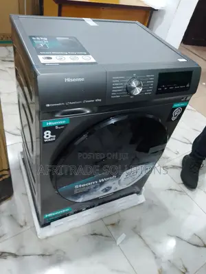 Efficient 8kg HISENSE Front Load (Wash Dry) Washing Machine