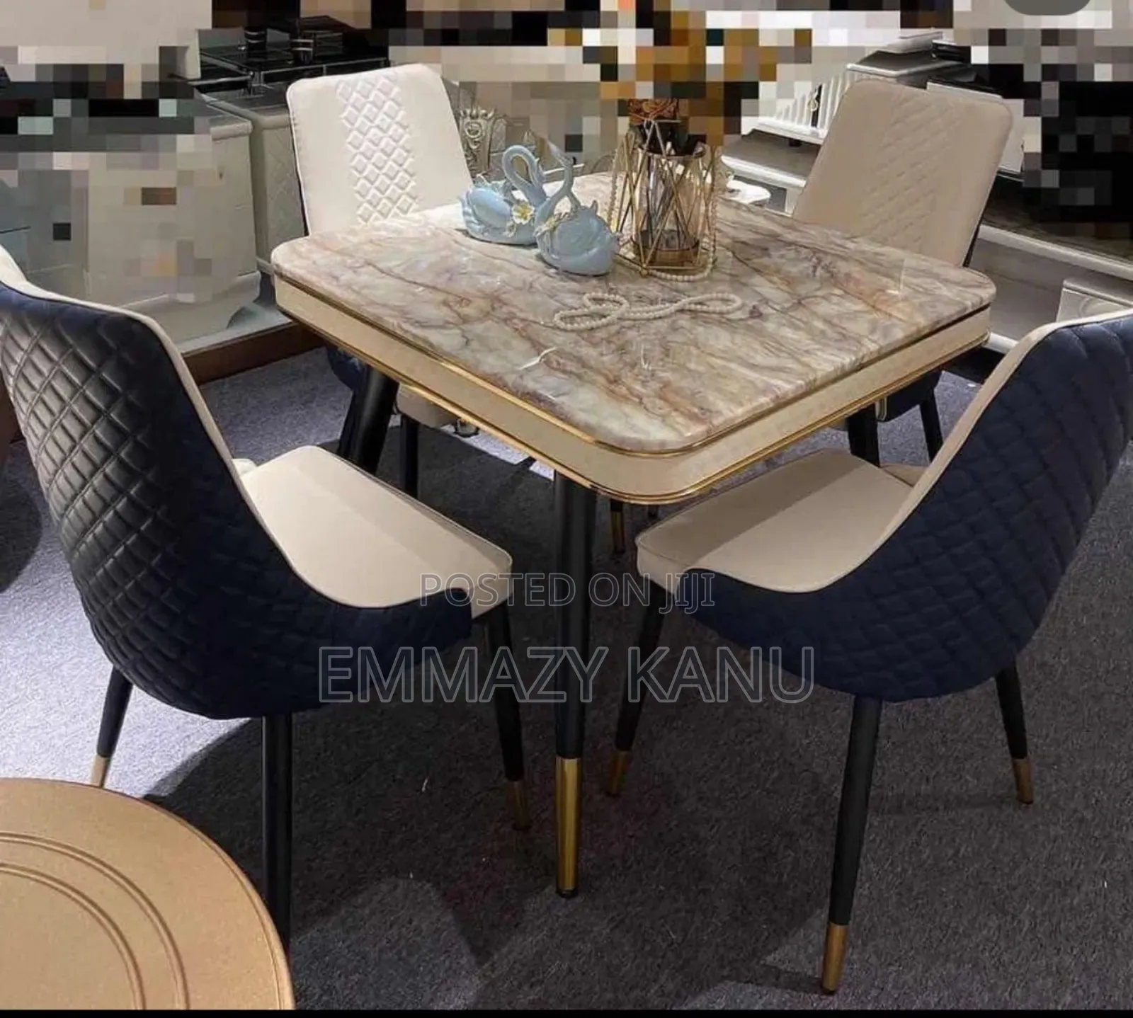 Marble Top Dinning Table By4