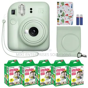 The Instax Mini 12 Camera Mint Green
