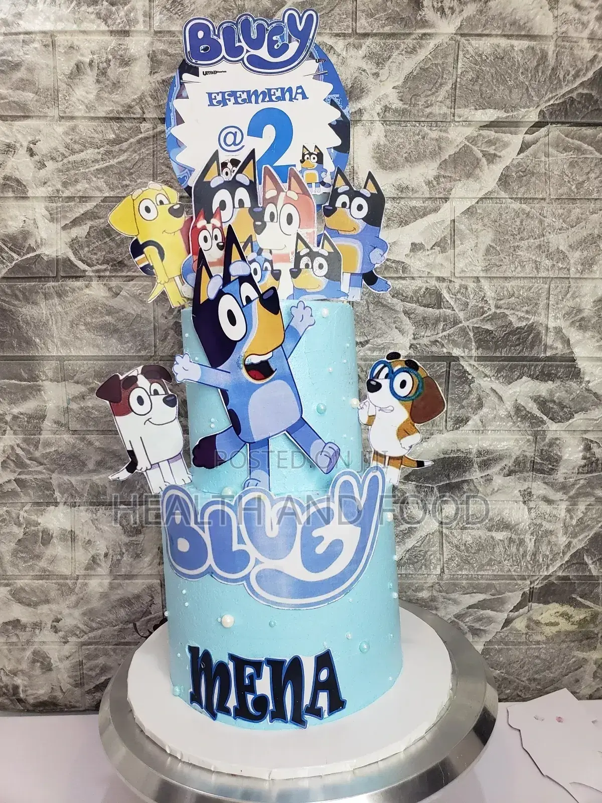 2 Tier Children Birthday Parties Cake