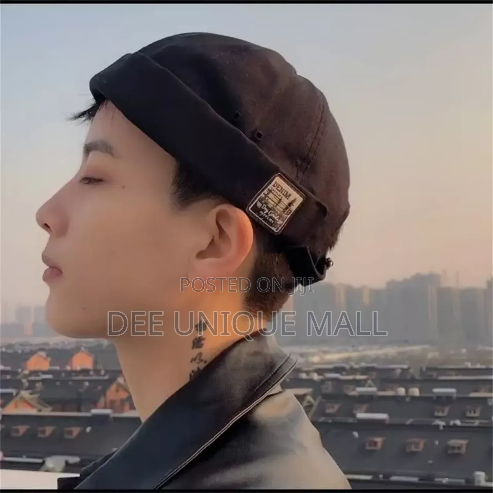 Brimless Docker Sailor Cap Retro Dome Melon for Men Women