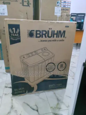 Brand New 11kg Bruhm Semi-Automatic Washing Machine