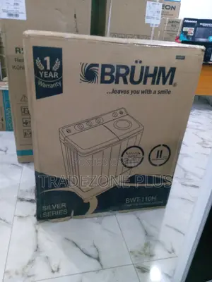 Brand New White 11kg Automatic Bruhm Washing Machine