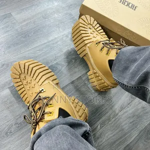 Luxury Louis Vuitton Timberland Boots Brown Lumberjack Boots