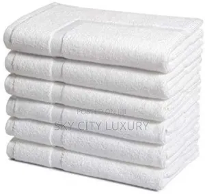 Bath Towels Pure White