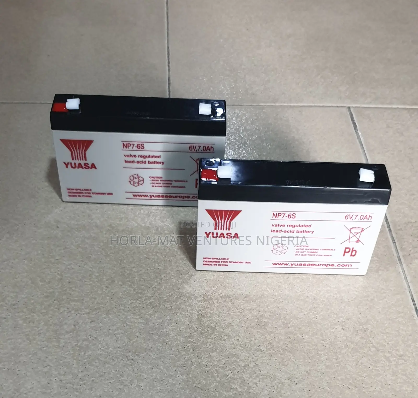 Allied Ohmega Resistivity Meter Battery