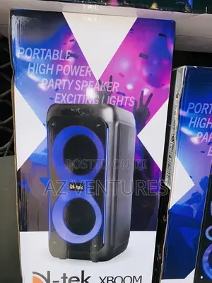 N-Tek Nx820 8inches High Powered Portable Party Speaker Syst