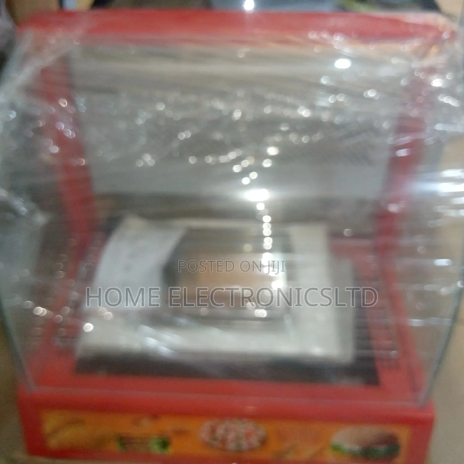 Curved Glass Food Warmer