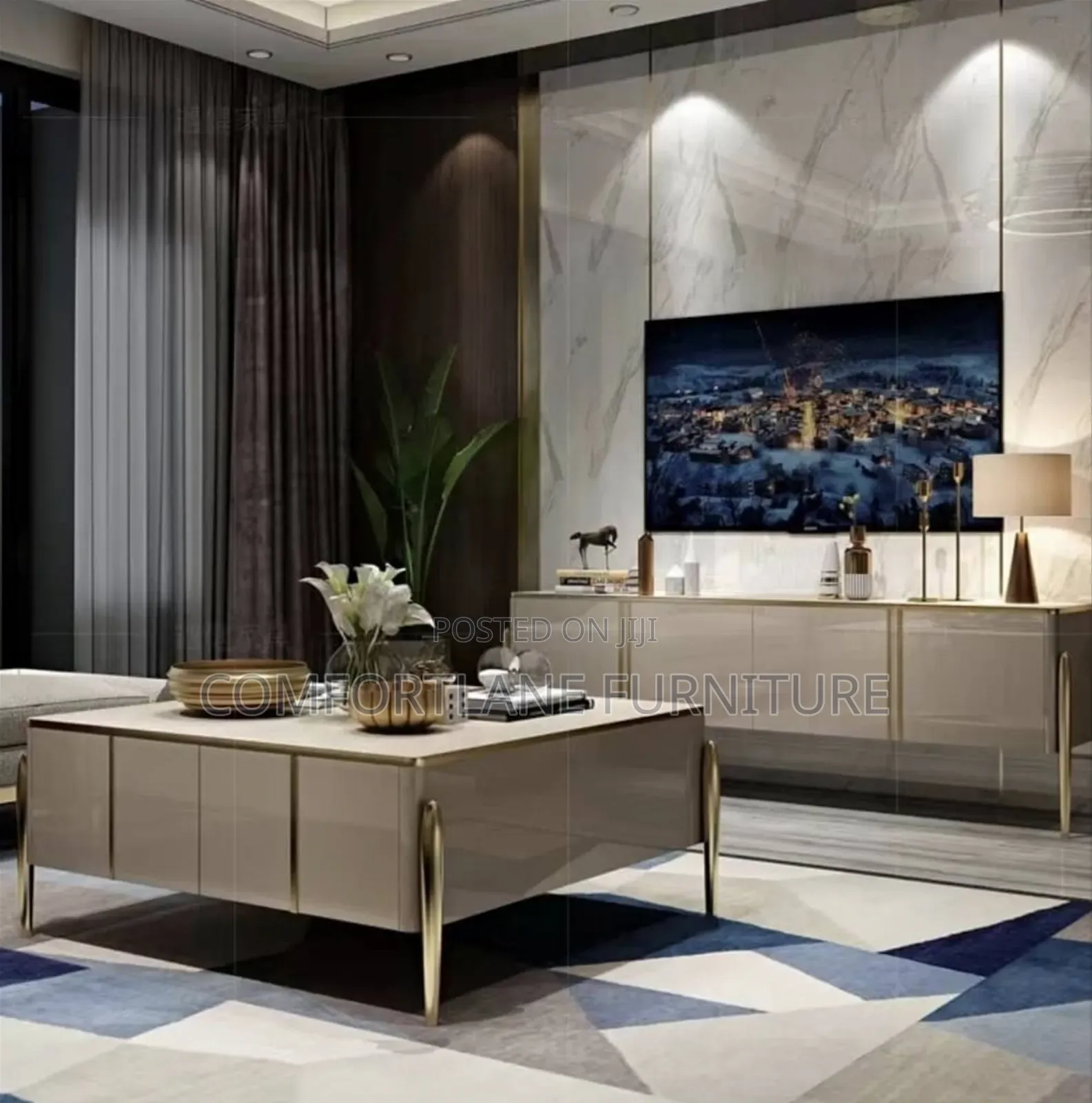 Tv Stand and Centre Table Set