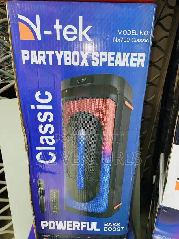 N-Tek Classic Powerful Bass Boost Party Box Speaker for sale - AZ VENTURES   Price:  230,000 on Jiji.ng [Ojo]
