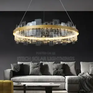Nordic Atmosphere Fashion Round Led Luxury Chandelier Light