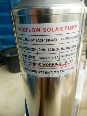 Ac/Dc Solar Submersible Pump With Controller