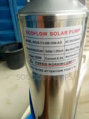 Ac/Dc Solar Submersible Pump With Controller