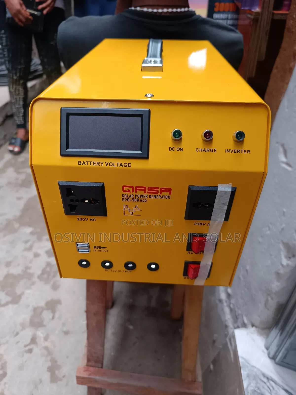 Qasa Solar Generator Eco 500w/80w Solar Panel