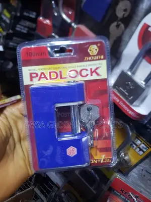 100mm Plated Padlock