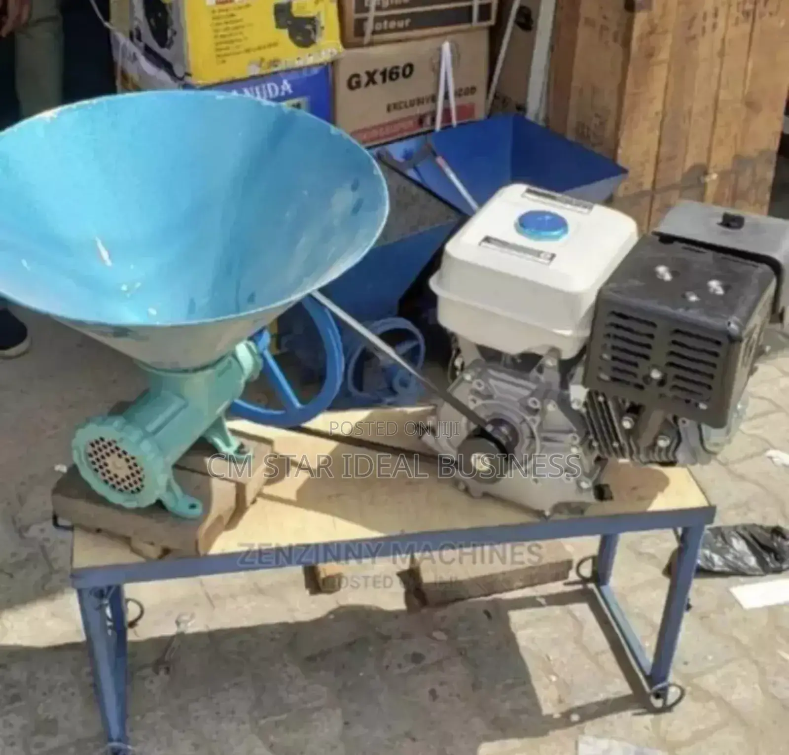 Pelletizer Machine 
Size 32 
6.5hp Petrol Engine