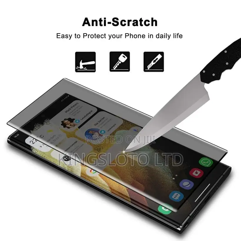 Privacy Screen Protector Forgalaxy S24 Ultra Antispy Glass