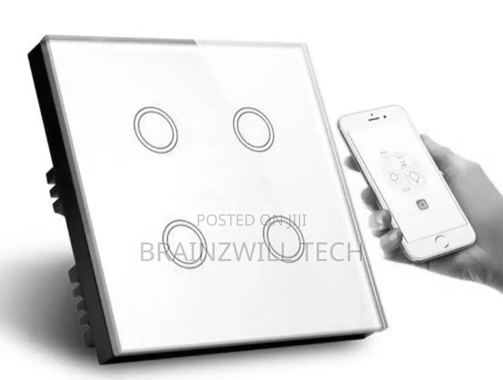 Tuya 4 Gang Smart Wifi Wall Switch