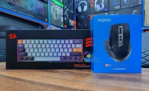 Photo - Red Dragon Draconic and Rapoo Mt750s Mouse Combo