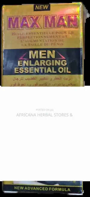 Maxman Penis Enlargement Oil