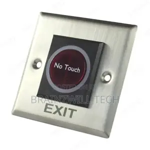 Stainless No Touch Exit Button