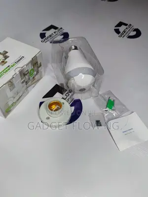 Wifi Camera 360° Light Bulb W Memory Card