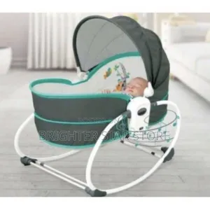 Luxury 5 in 1 Rocker Bassinet Set
