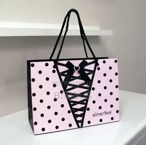 Quality Paper Bag + Ribbon