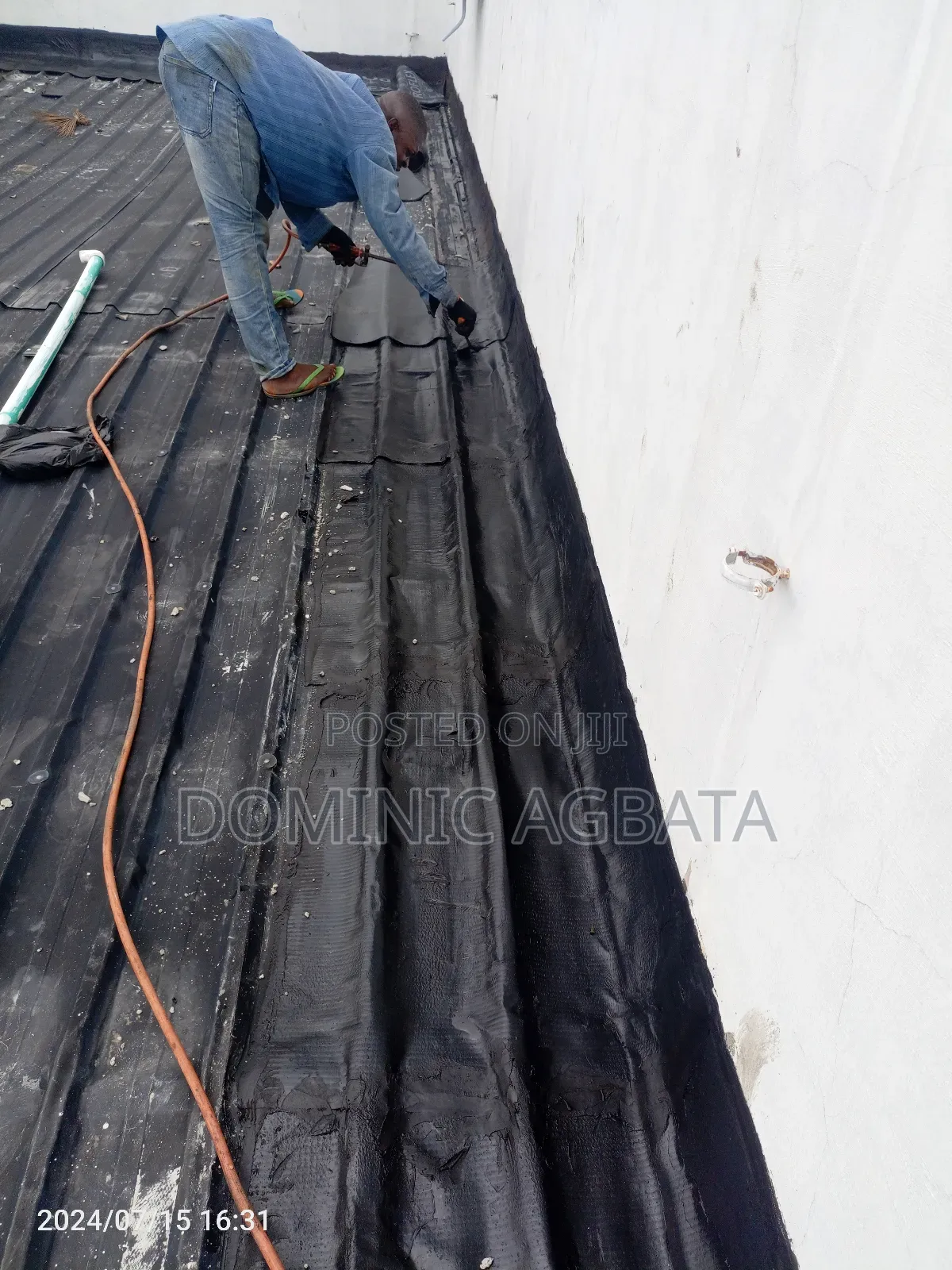 Streamlined Waterproofing Felt