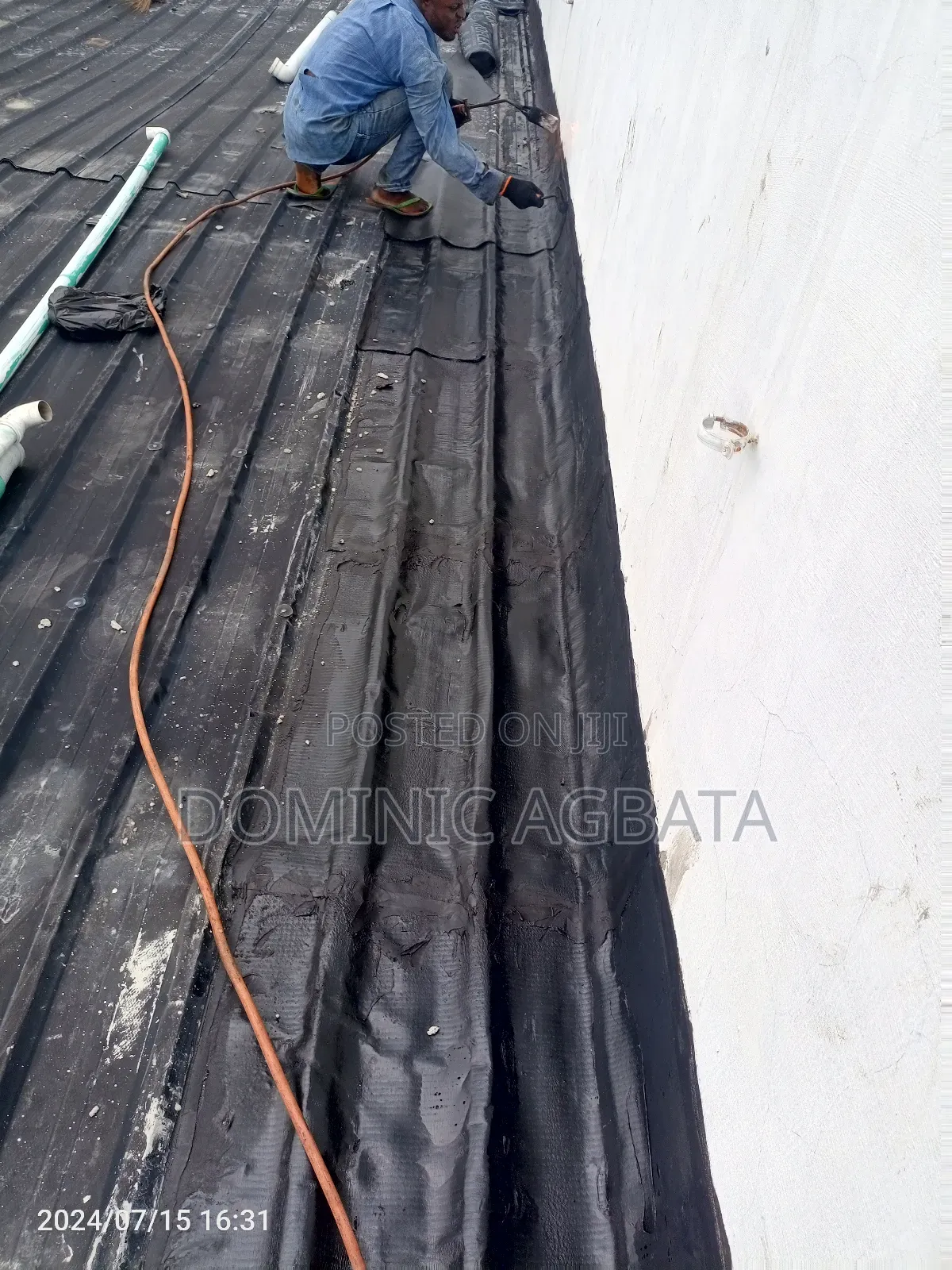 Streamlined Waterproofing Felt