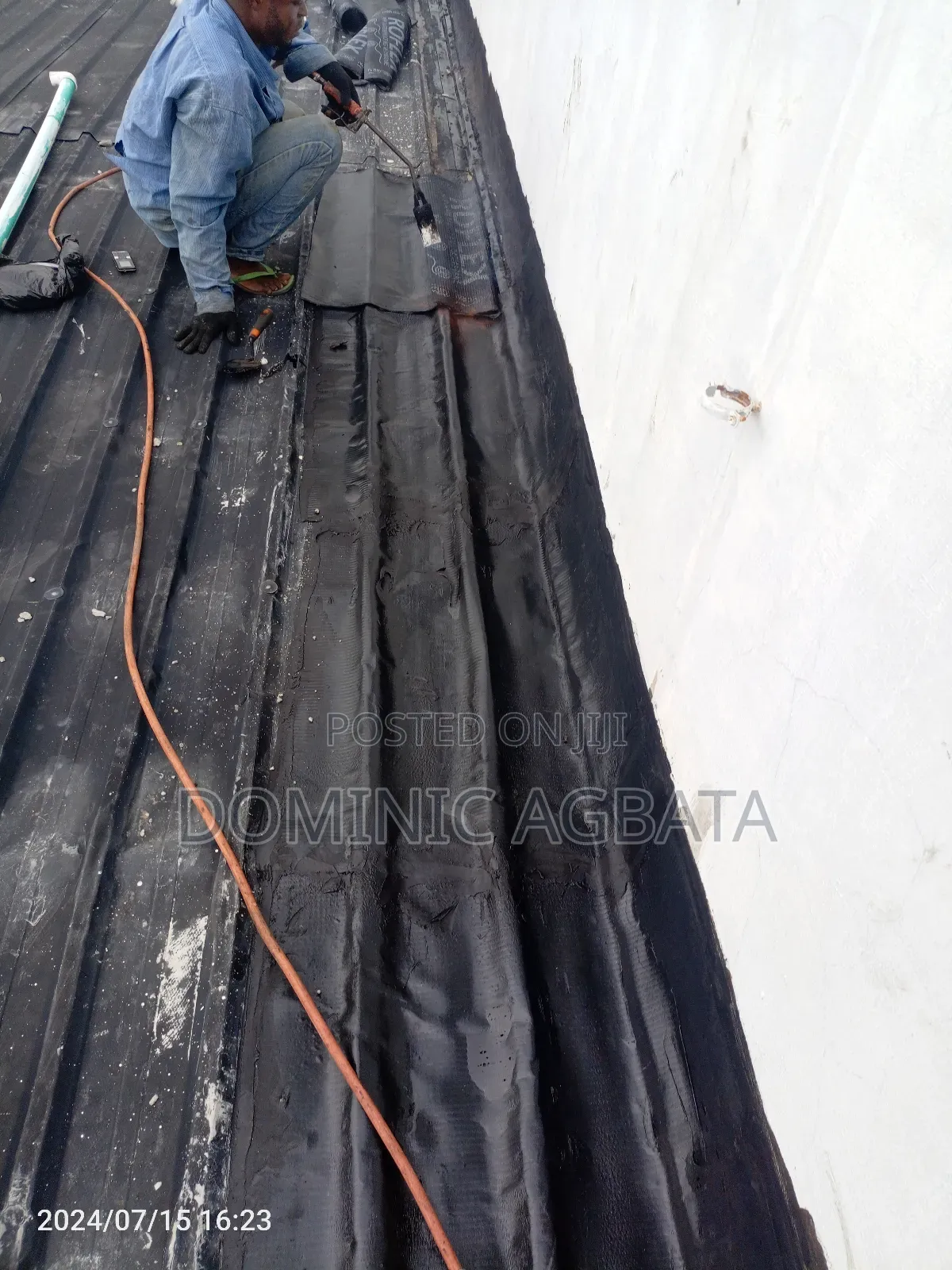 Streamlined Waterproofing Felt