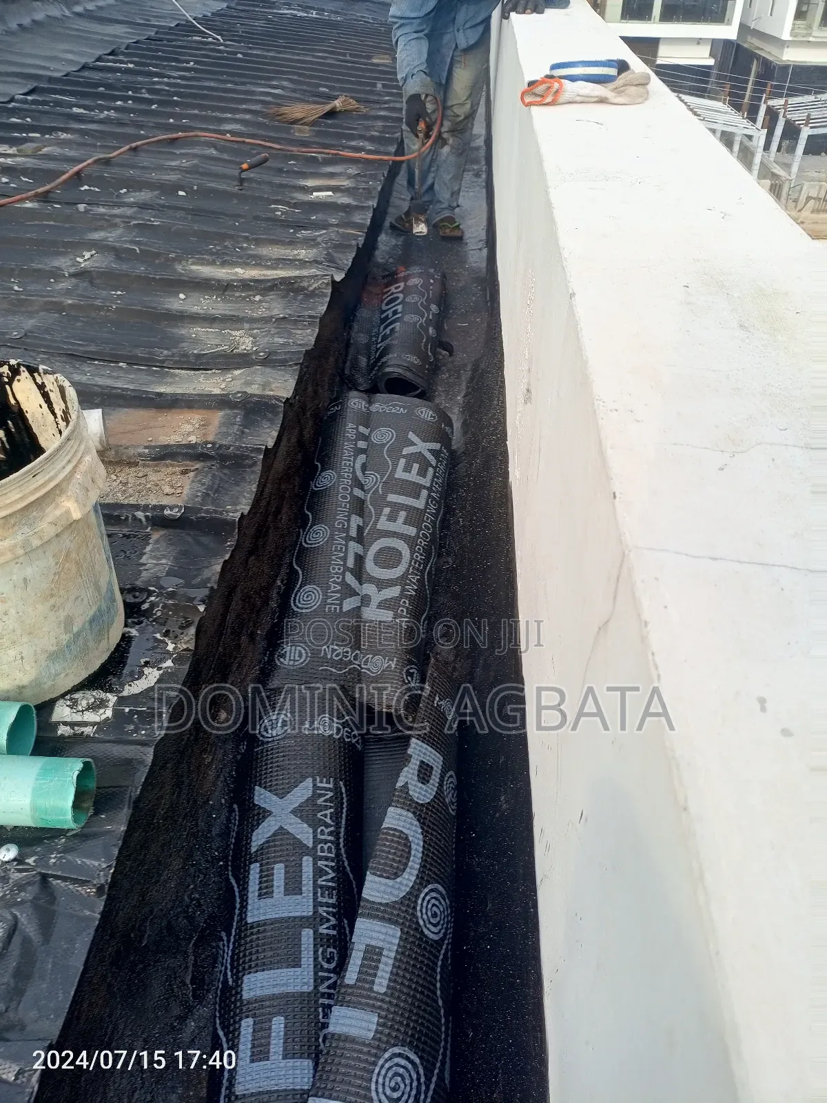 Silver -Tongued Waterproofing Felt