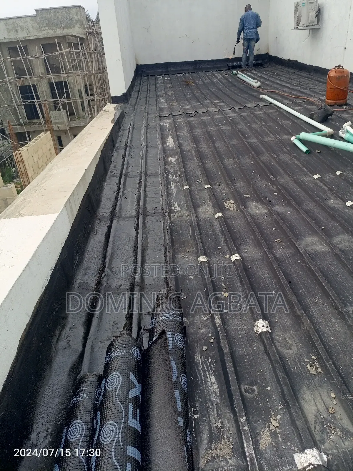 Silver -Tongued Waterproofing Felt