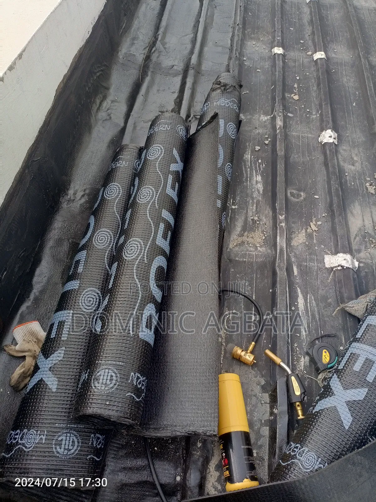 Silver -Tongued Waterproofing Felt
